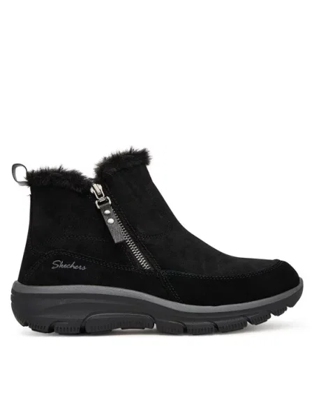 Skechers Buty Kobieta 39 EU Stylowy Boot z detalami Assisen czarny