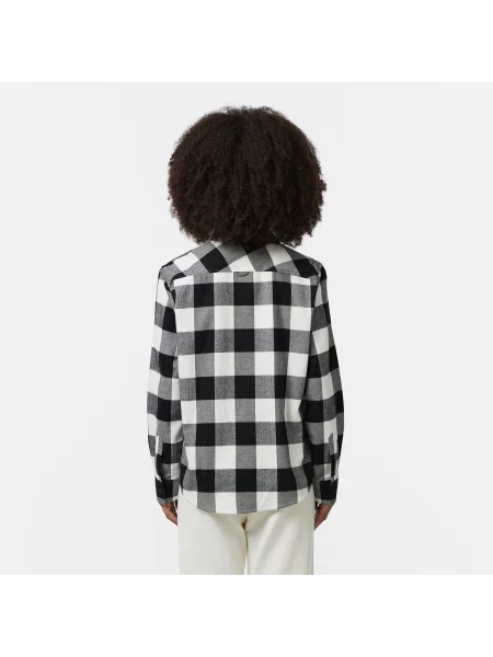Lacoste Koszula W Kratę Regular Fit czarna