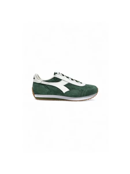 Sneakersy Diadora skórzane zielone