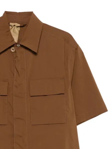 Košile Ten C hnědá