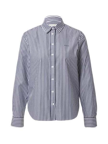 GANT Halenka noční / offwhite modrá