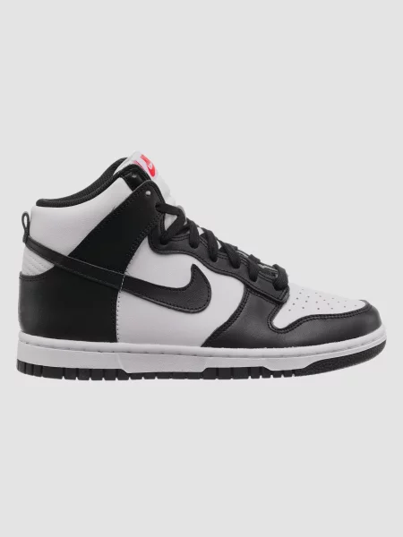 Кросівки NIKE Dunk білий/чорний штучна шкіра/текстиль білі