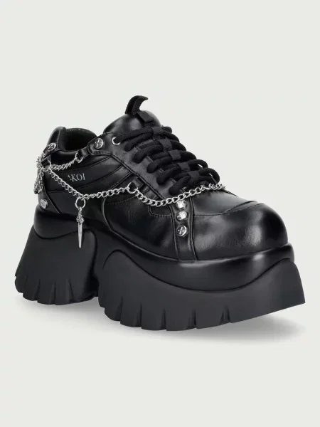 Koi Footwear Unburdened Heart Monster Trainers sportcipő női fekete