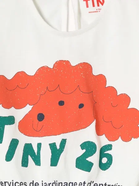 Детский топ Tinycottons красный