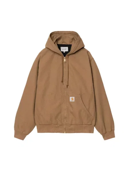 Kurtka Carhartt Wip płócienna brązowa