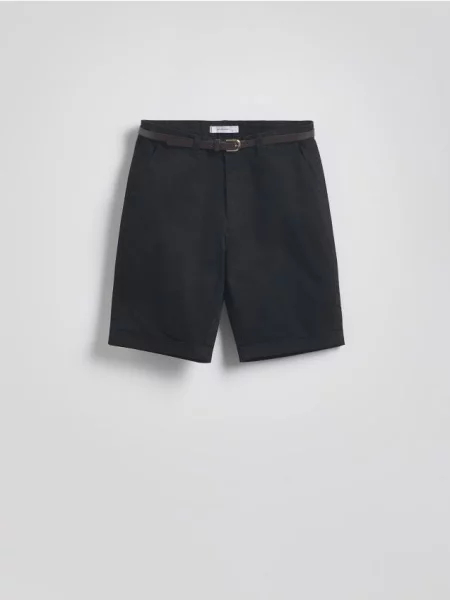 Reserved Шорти-чиноси з чорний