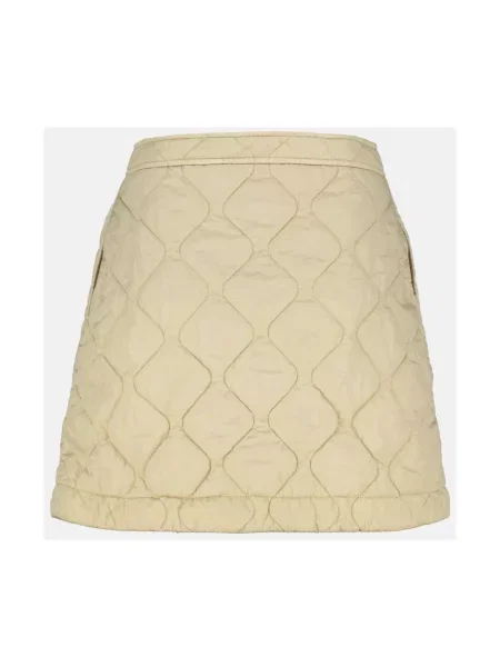 Krótka spódnica Burberry beżowa