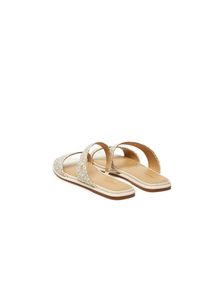 Papucs MICHAEL Michael Kors Jaida Ekru