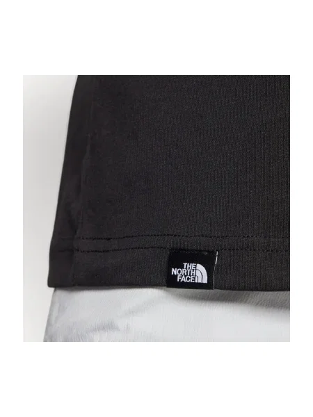 THE NORTH FACE Tricou EASY gri deschis alb negru