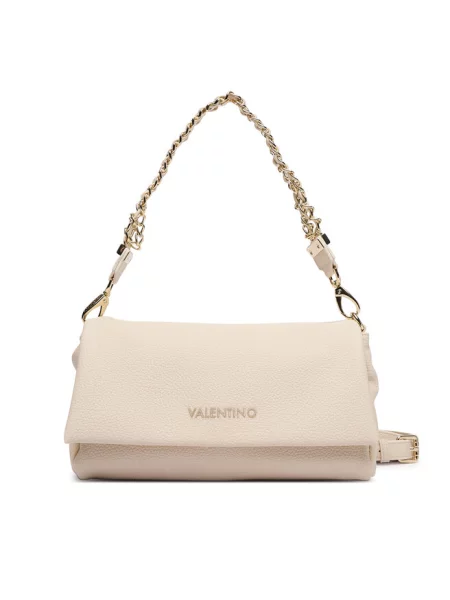 Valentino Bags torebka crossbody z imitacji skóry LENA beżowa