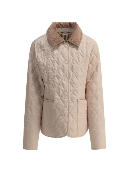 Kurtka dziecięca Burberry różowa