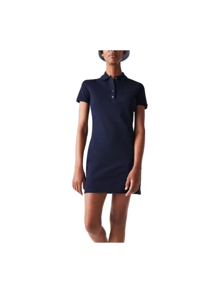 Sukienka Lacoste navy blue niebieska