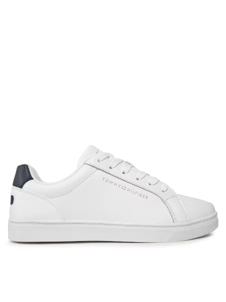 Αθλητικά Tommy Hilfiger Essential Cupsole Sneaker λευκό