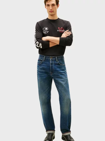 Лонгслив Tommy Hilfiger черный