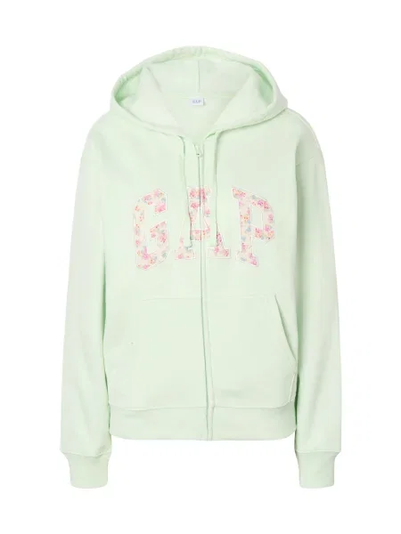 GAP Hanorac HERITAGE / albastru deschis / verde deschis / roz bej