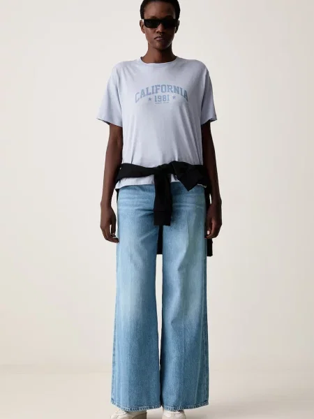 Guess Jeans tričko modré