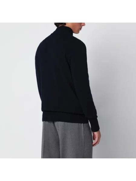 Sweter Drumohr niebieski