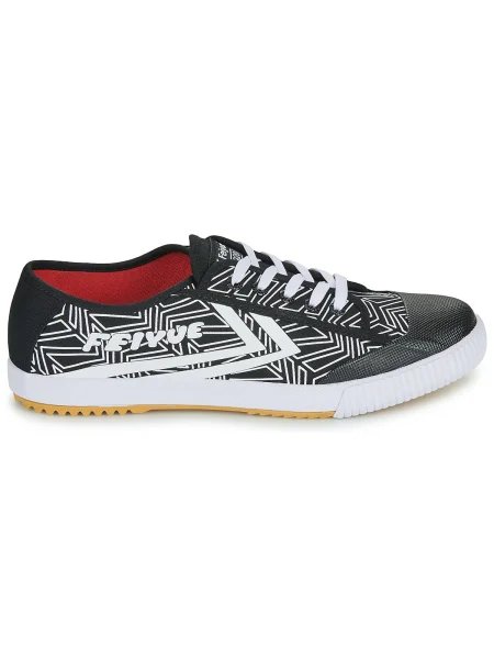 Pantofi Feiyue cu imagine negru