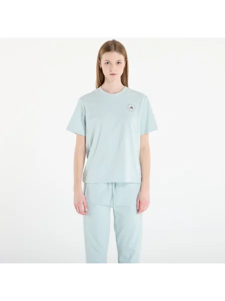 T-shirt adidas x Stella McCartney Regl Tee Vapor Green L zielona