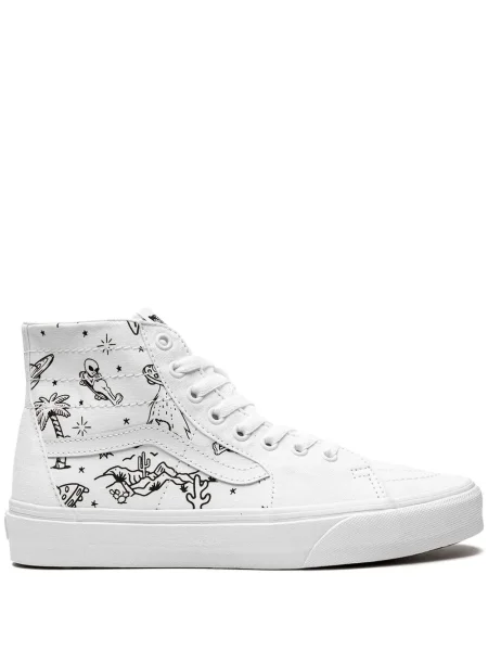 Sneakerși Vans conici alb