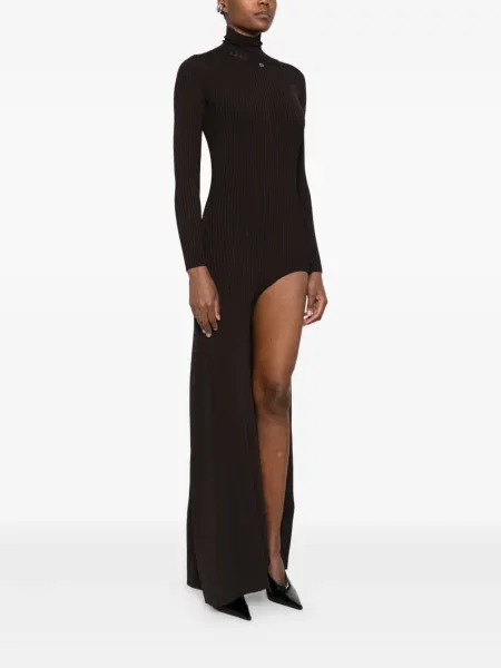 Rochie Coperni de costum maro
