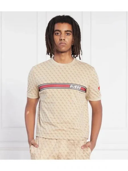 Guess Tricou Jamey bej