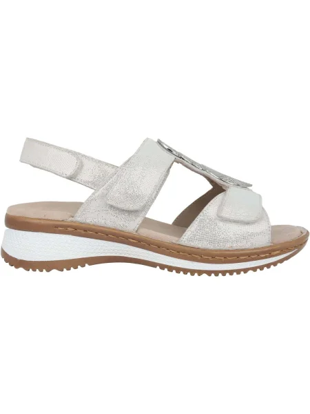 Pantofi Ara tip Hawaii alb