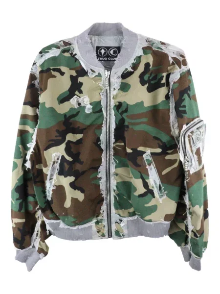 Geacă bomber Thug Club maro