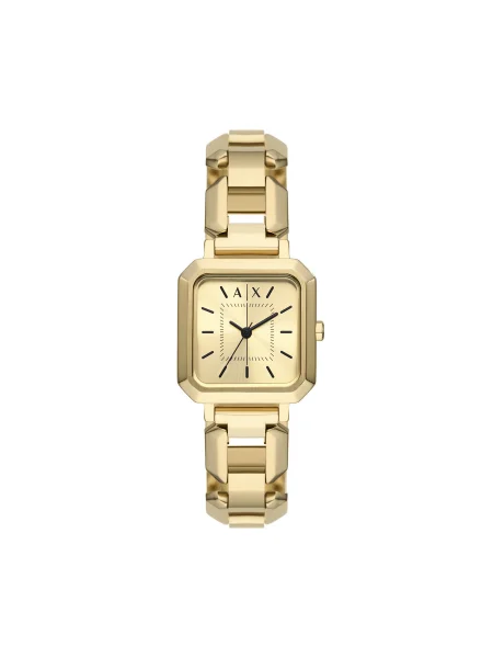 ARMANI EXCHANGE Ceas analogic / negru auriu