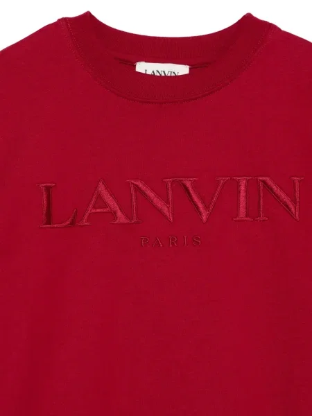 Koszulka dziecięca Lanvin Enfant czerwona