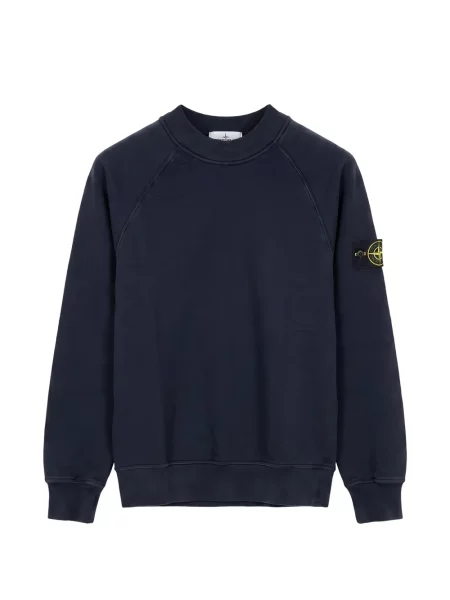 Pulover Stone Island cu strasuri albastru