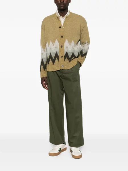 Cardigan Amaranto tricotate verde