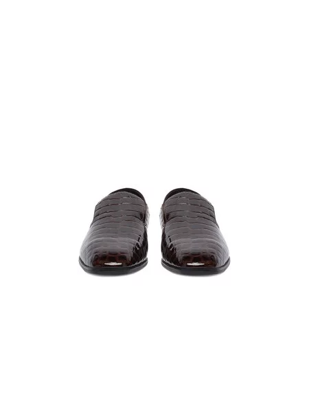 Loaferice GINO ROSSI Tamno smeđa