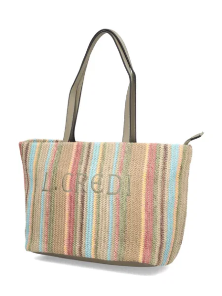 L.Credi Raffia multicolored Shopper Ohana