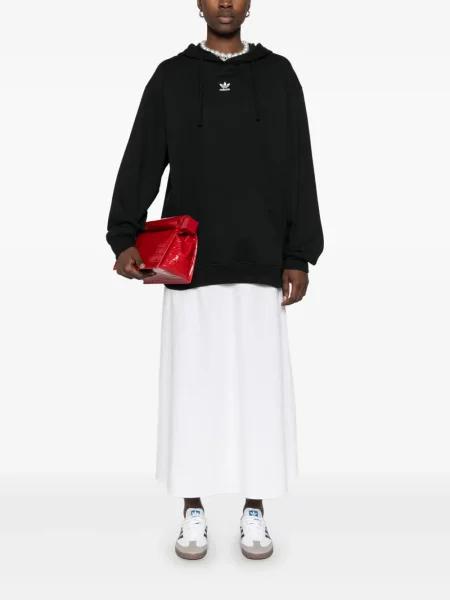 Koszulka Adidas z siateczką do kolan garniturowa niebieska