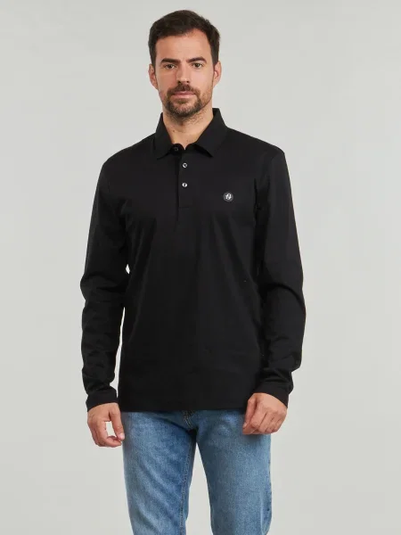 Tricou polo Boss negru
