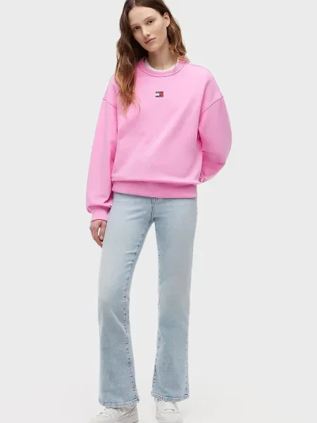 Свитшот Tommy Jeans розовый