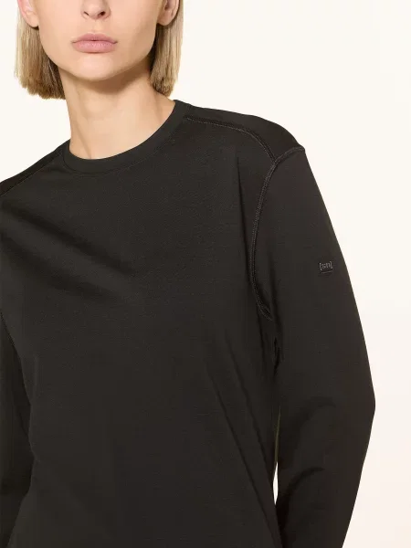 Super.Natural Tričko S Dlouhým Rukávem Lux Base Ls černá