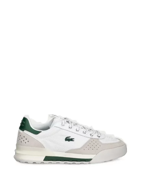 Sneakerși Lacoste cu autograf alb