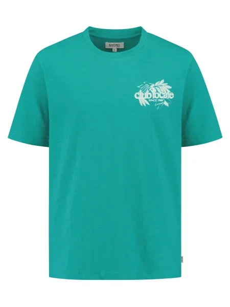 Shiwi Tricou Finn Club Locale fildeş / petrol verde