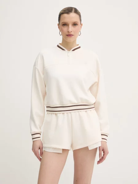 Armani Exchange bluza beżowa