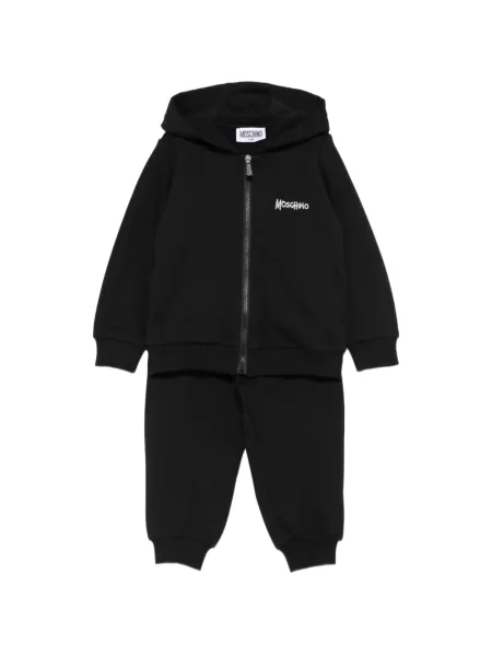 Komplet dresowy dziecięcy Moschino czarny