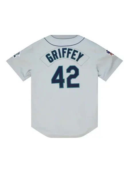 Cămașă Mitchell & Ness din jerseu gri