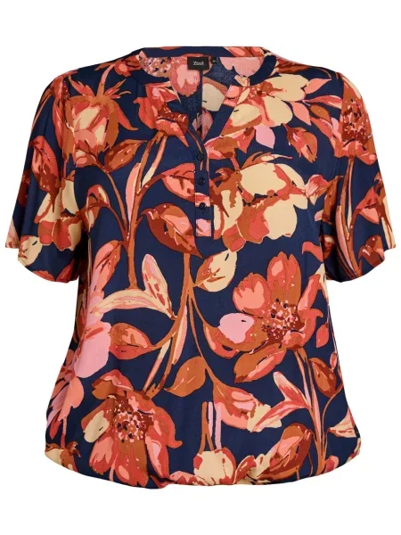 Zizzi Bluză VBELLA bleumarin