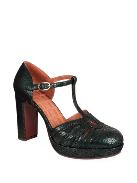Pantofi cu toc Chie Mihara verde