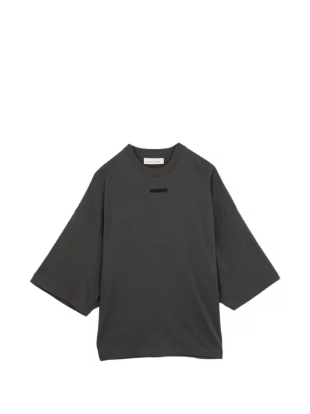 Tricou Essentials cu autograf gri