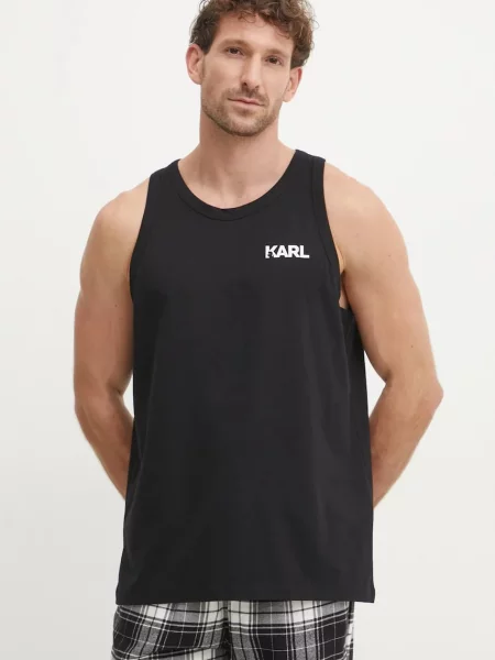 Тениска Karl Lagerfeld черно