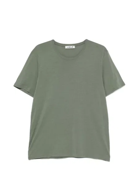 Tricou Cdlp cu decolteu rotund verde