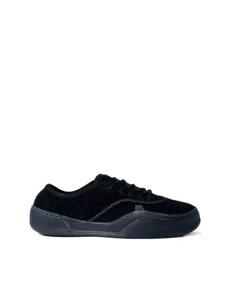 Sneakersy Erl sztruksowe czarne