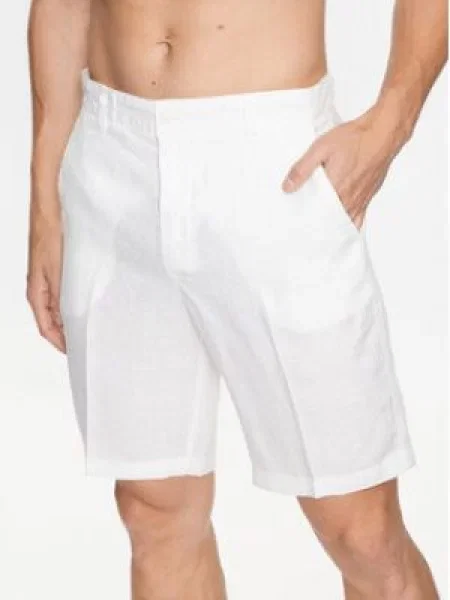 United Colors Of Benetton Šortky z materiálu Écru